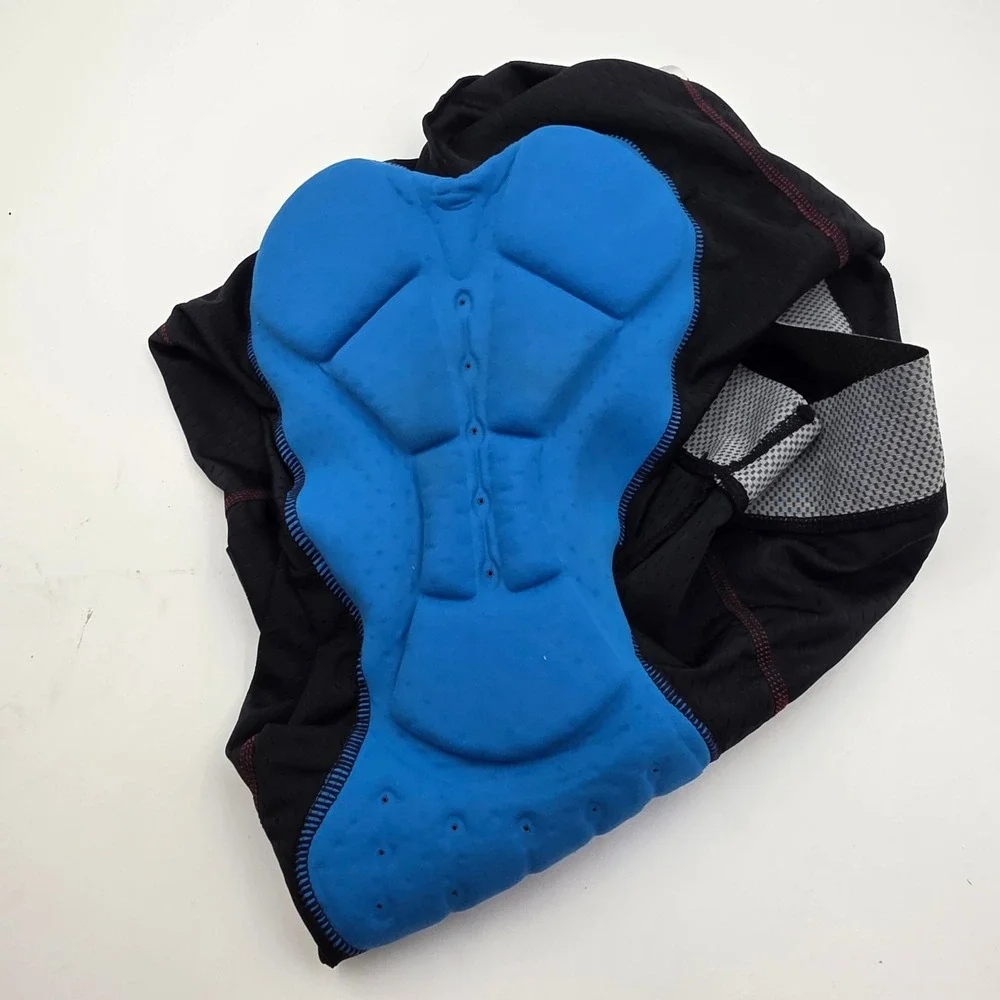Souke Sports Mens Cycling Underwear Shorts 4D Padded Bike Liner Black Red XXL O4